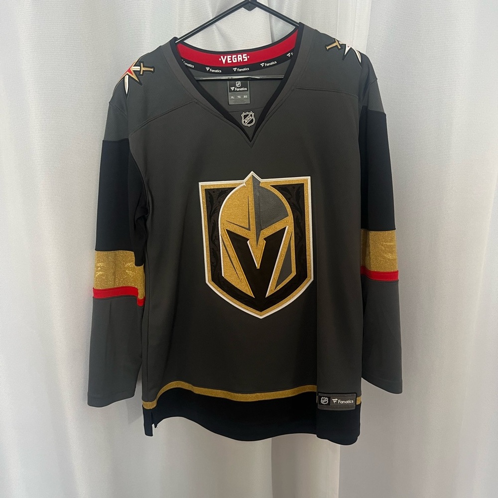 Vegas Golden Knights Hockey Jersey - Black and Gold